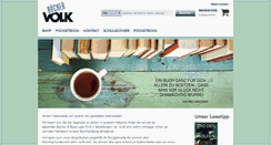 Desktop Screenshot of buecher-volk.de